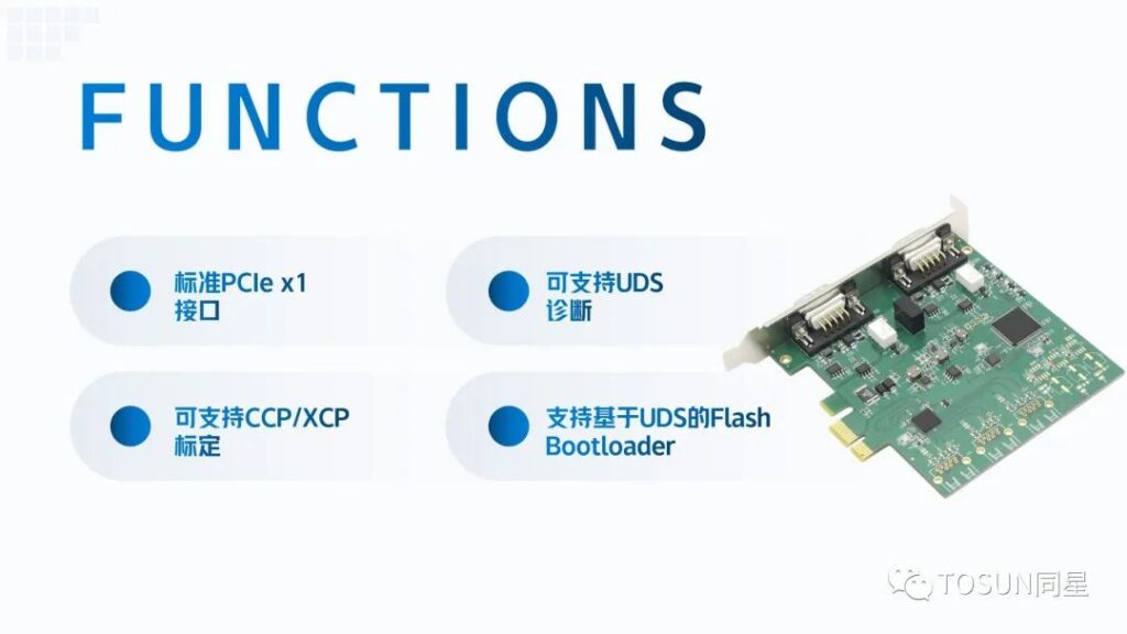 2路CAN FD转PCIe接口卡，TP1013全新上市